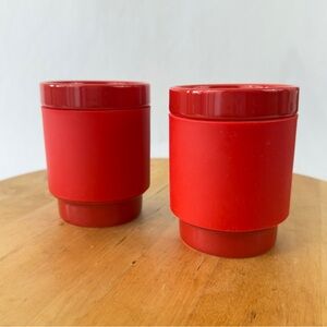 Lego x Target Collection Ceramic Tumbler Mugs in Red with Silicone Sleeves 10oz